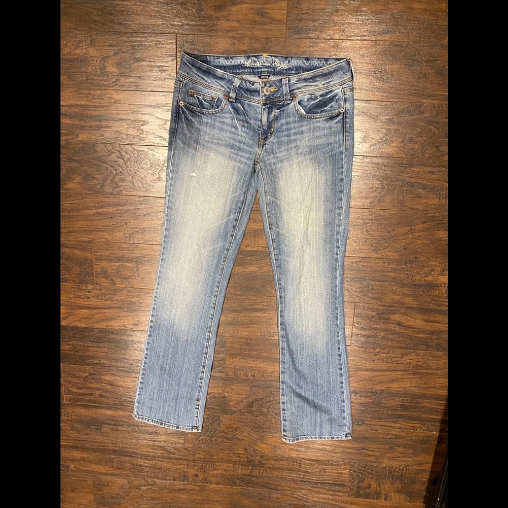 AE SLIM BOOT JEANS